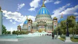 TOVP Mayapur Chandrodaya Mandir 3D Temple of the vedic planetarium 2 [upl. by Onfroi]