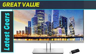 HP EliteDisplay E243 238 Inch LED LCD Monitor Review [upl. by Yecam301]