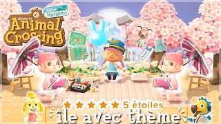 ANIMAL CROSSING NEW HORIZONS TUTO  COMMENT AVOIR UNE BELLE ÎLE 5 ÉTOILES AVEC THÈME [upl. by Irahs]