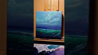 Seascape in acrylics [upl. by Safier597]