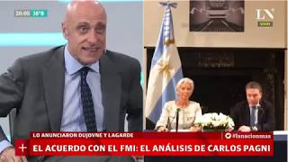 Carlos Pagni El análisis del nuevo acuerdo con el FMI anunciado por Dujovne y Lagarde  LN PM [upl. by Arolf]