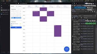 39  Building a Calendar with Nextjs  Reactjs  Tailwind  PTEN [upl. by Faust799]