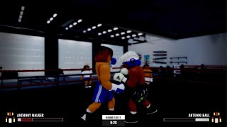 Viscous Uppercut From Hell sends Opponent Flying Roblox Prizefighter Boxing [upl. by Fisoi]