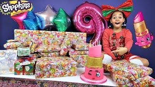 Tianas 9th Birthday Party Family Fun Games Presents [upl. by Adigirb877]