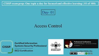 CISSP Exam Prep 001 Access Control  🛡️🔐 [upl. by Lonna]