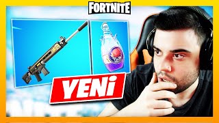 YENİ SİLAH VE GAZOZ GELDİ  Fortnite Battle Royale [upl. by Aibat]