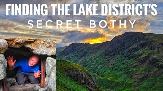 Exploring Woof Cave  Lake Districts Hidden Bothy Adventure [upl. by Ynohtnaed]