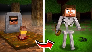 Can I Survive As a Skeleton in Minecraft [upl. by Rodolfo]