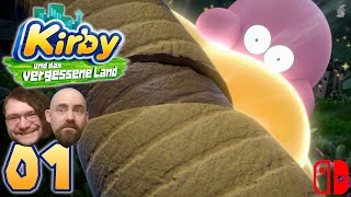 KIRBY UND DAS VERGESSENE LAND 01 Völlig ausgeleiert  2 Spieler  Switch  Deutsch [upl. by Kristine]