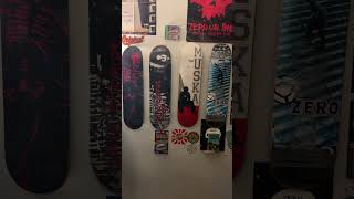 Thank you post THPS boards on my other wall tonyhawkproskater zeroskateboards 1999 [upl. by Rheingold]