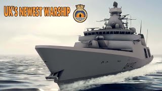 HMS Venturer First Of Five New Type 31 Frigates for RoyalNavy Ready To Build At Rosyth Shipyard [upl. by Vierno825]