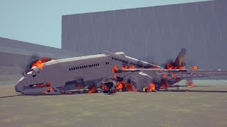 Besiege  Emergency Landings Crashes and etc 1 [upl. by Kaya]