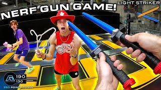 NERF GUN GAME  MELEE EDITION First Person Battle [upl. by Zorine]