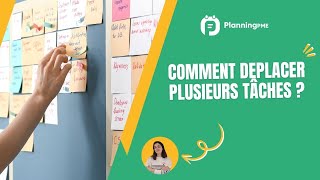 Comment déplacer plusieurs tâches avec PlanningPME [upl. by Atnohs]