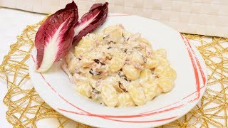 GNOCCHI RADICCHIO E SPECK [upl. by Lamphere]