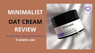 ✅ Affordable Moisturizer for skin barrier Minimalist Sepicalm 3  Oat Moisturizer Review [upl. by Leuqar215]