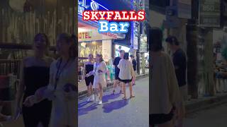 Skyfalls Bar in Angeles city Walking Street Philippines [upl. by Hebner]