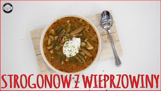 Zupa strogonow z wieprzowiny 👌 [upl. by Aysan822]