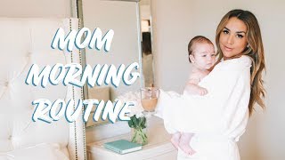 NEW MOM MORNING ROUTINE ALEXANDREA GARZA [upl. by Labaw]