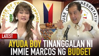 AKAP NA GINAGAMIT NI ROMUALDES SA PAGBIBIGAY NG AYUDA TINANGGAL NI IMEE MARCOS 2025 BUDGET AKAP [upl. by Ffirahs]