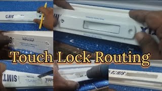 How To do Touch Lock Routing From Hand Tools✔️ हैंड टूल्स से टच लॉक राउटिंग कैसे करें  shorts [upl. by Ainola]