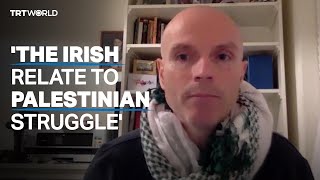 Irish people identify with Palestine’s cause says satirist Tadhg Hickey [upl. by Yila257]