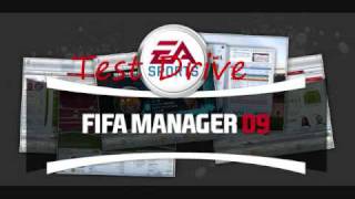 Test Drive  fifa manager 09 [upl. by Pasadis]