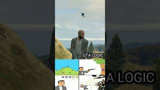 GTA LOGIC 15 gta gtav memes [upl. by Eidissac]