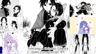 Tomioka x Shinobu  Cómics Dubs Compilación 9 [upl. by Fiden]