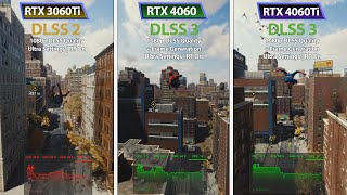 RTX 4060 Framerate Test Review  3060Ti  4060  4060Ti  DLSS ON  OFF Comparison [upl. by Branch]