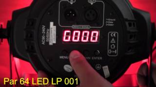 Par 64 Led Lp001 54x3w Lp010 54x2wLp003 54x1w Big Dipper [upl. by Narcho755]