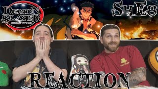 ABSOLUTELY EPIC  Demon Slayer Season 4 Episode 8 REACTION  4x8 [upl. by Adaval162]