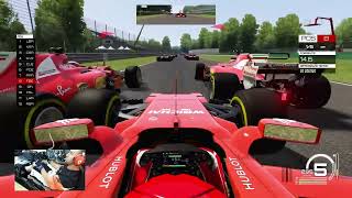 AC  camp FERRARI SF70H a Monza [upl. by Annaoj8]