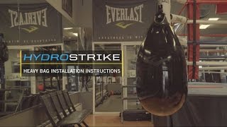 Everlast HYDROSTRIKE bag  How to Fill [upl. by Alleynad]