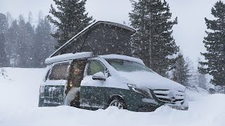 Winter Camping in a Snow Storm Extreme Solo Tent in the North Blizzard Heavy Snowfall Extended [upl. by Thapa]