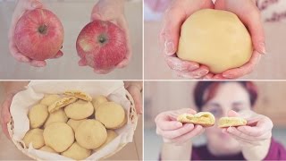 BISCOTTI CUOR DI MELA Ricetta Facile  APPLE FILLED COOKIES Easy Recipe [upl. by Amund]