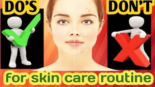 beauty tips for all skin types  skin care routine  simple tips for skin care [upl. by Fanechka]