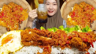 MAKAN AYAM SPICY MCD GEPREK 🍗 SAMBEL GEPUK 🌶 [upl. by George665]