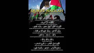 Doa Qunut Nazilah qunut doa palestine [upl. by Yahsal]