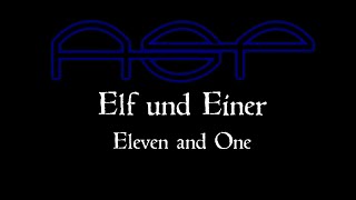 ASP  Elf und Einer Lyrics amp English translation  Zaubererbruder Der KrabatLiederzyklus [upl. by Esir]