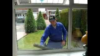 Window cleaning tips  New Type Dogeared channel v non Dogeared Squeegee [upl. by Arvind]