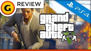 Grand Theft Auto V PS4  Review [upl. by Lertnahs]