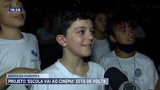 Projeto Escola Vai ao Cinema está de volta [upl. by Ambur24]