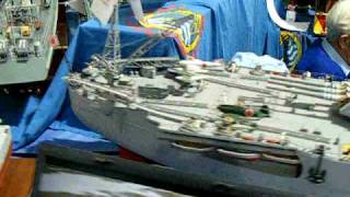 Big Yamato rc Battleship  Warwick2008 [upl. by Angell930]