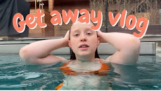 Get away vlog Outdoor swimming dinner amp hotel tour [upl. by Idnim]