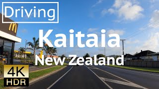 Driving tour In the Morning Kaitaia  New Zealand 4K [upl. by Adnauqal]