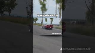 Audi RS3 vs Camaro Z28 arrancones [upl. by Yahsal]