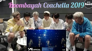 BTS reaction to blackpink boombayah Coachella 2019 armyblink [upl. by Humberto]