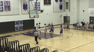 DoverSherborn vs Norton Boys Varsity Basketball 01052024 [upl. by Fogarty]