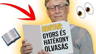 Hogyan olvass GYORSAN és HATÉKONYAN [upl. by Gerta]